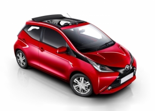 Ενοικιαζόμενο Αυτοκίνητο Toyota Aygo Automatic στη Χερσόνησο, Μάλια, Σταλίδα